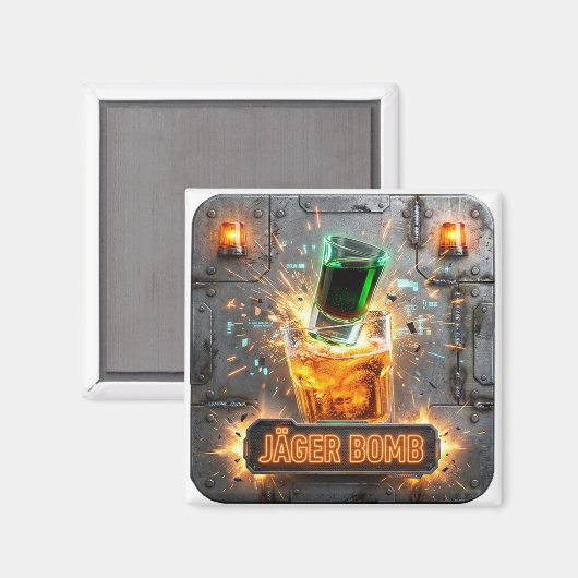 Aimant Jäger Bomb Energy Drop (Recto/Verso)