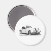 Aimant Jaguar (Recto/Verso)