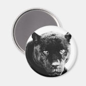 Aimant Jaguar Black Panther (Recto/Verso)