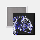 Aimant Jaguar de nuit (Recto/Verso)