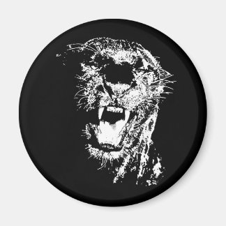 Aimant Jaguar - Panthère noire