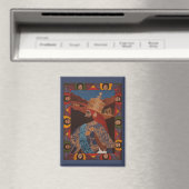 Aimant Jah Rastafari Haile Selassie HIM Rasta Roots  (In Situ (Lave-vaisselle))