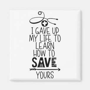 Aimant J'ai abandonné ma vie pour apprendre à sauver la