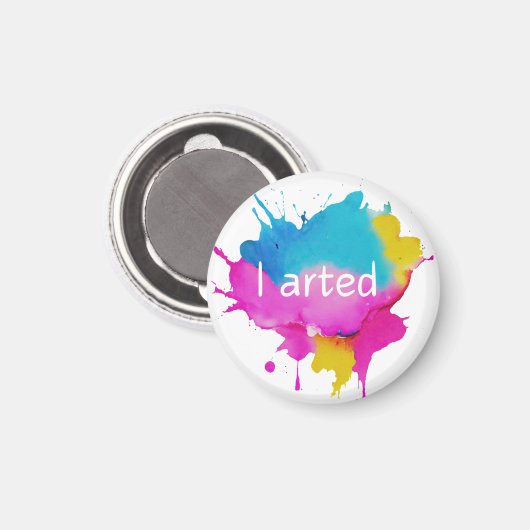 Aimant J'Ai Arté ! (Recto/Verso)