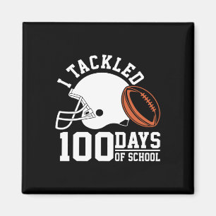 Aimant J'Ai Attaqué 100 Jours Football Garçons Enfants 10