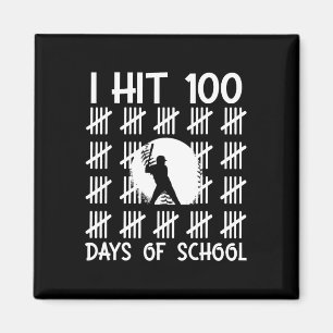 Aimant J'ai atteint 100 jours d'école Bysebyll 100e jour