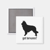 Aimant J'ai Belge Tervuren (Recto/Verso)