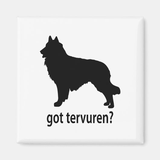 Aimant J'ai Belge Tervuren (Devant)