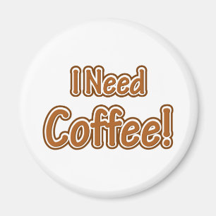 Aimant J'Ai Besoin De Café !