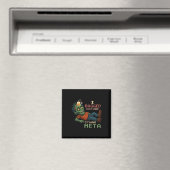 Aimant J'ai boursouflé avant que ce soit Meta Pixel Zombi (In Situ (Lave-vaisselle))
