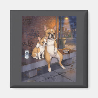 Aimant J'ai Ce Chien En Moi Drôle De Bouledogue Français
