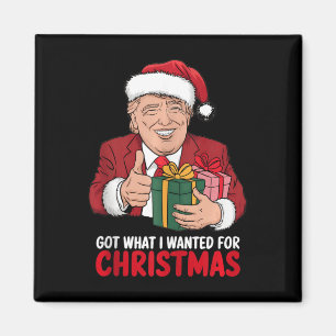 Aimant J'Ai Ce Que J'Ai Recherché Pour Noël Trump Xmas Fu