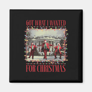 Aimant J'Ai Ce Que Je Recherché Pour Noël Père Noël Drôle