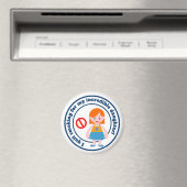 Aimant J'ai démissionné pour ma fille (In Situ (Lave-vaisselle))