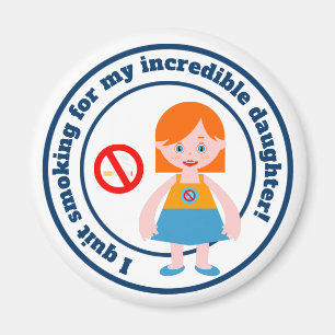 Aimant J'ai démissionné pour ma fille