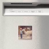 Aimant J'ai détruit 'Um Biting Llama (In Situ (Lave-vaisselle))