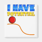 Aimant J'ai du potentiel (Devant)