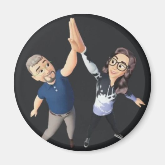 Aimant J'ai eu ton dos. (Devant)