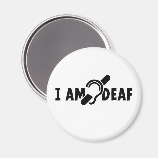 Aimant J'ai fini. Restreint à l'audition. Doux, malentend (Recto/Verso)