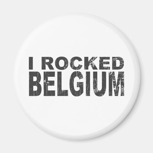 Aimant J'Ai Frappé Belgique (Devant)