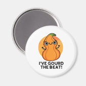 Aimant J'Ai Gourd The Beat Funny Veggie Pun (Recto/Verso)
