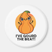 Aimant J'Ai Gourd The Beat Funny Veggie Pun (Devant)