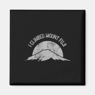 Aimant J'ai gravi le mont Fuji Japon Randonnée montagneus