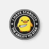 Aimant J'Ai La Stabilité De Stab Funny (Devant)
