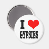 AIMANT J'AI LE COEUR (AMOUR) DES GYPSIES (Recto/Verso)