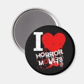 AIMANT J'AI LE COEUR DES FILMS HORREURS (Recto/Verso)