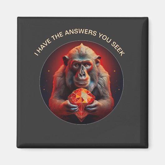 Aimant J'Ai Les Réponses Que Vous Cherchez (Devant)