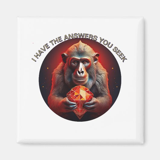 Aimant J'Ai Les Réponses Que Vous Cherchez (Devant)