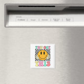 Aimant J'Ai Obtenu Ce Retro Smile Motivational Testing Da (In Situ (Lave-vaisselle))