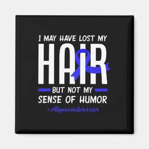 Aimant J'Ai Peut-Être Perdu Mes Cheveux Mais Pas Mon Humo