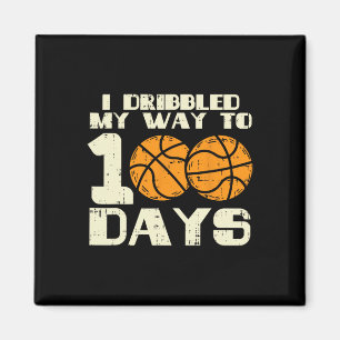 Aimant J'ai piloté My Way 100 jours de basket-ball 100ème