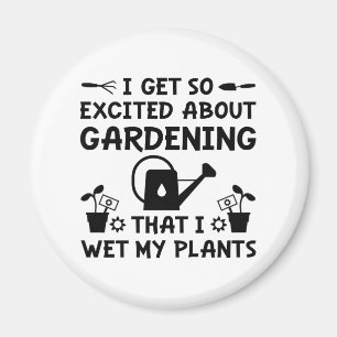 Aimant J'ai reçu mes Plantes