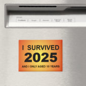 Aimant J'ai survécu 2025 (In Situ (Lave-vaisselle))