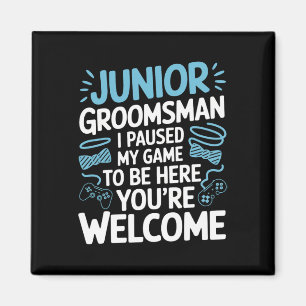 Aimant J'Ai Suspendu Mon Jeu Mariage Cravate Bow Jolie Ju