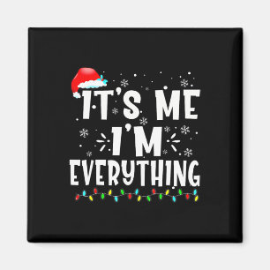 Aimant J'ai tout ce que je veux pour Noël, c'est moi, je