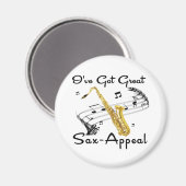Aimant J'ai un grand Sax-Appeal (Recto/Verso)