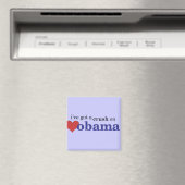 Aimant J'ai un peu peur d'Obama (In Situ (Lave-vaisselle))
