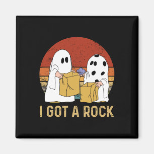Aimant J'Ai Une Chemise Rocheuse Halloween Trick Ou Treat