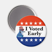 Aimant J'Ai Voté Aux Élections Du Début De 2026 (Recto/Verso)