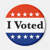 Aimant J'ai voté les élections de 2026 (Devant)