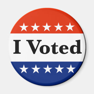 Aimant J'ai voté les élections de 2026