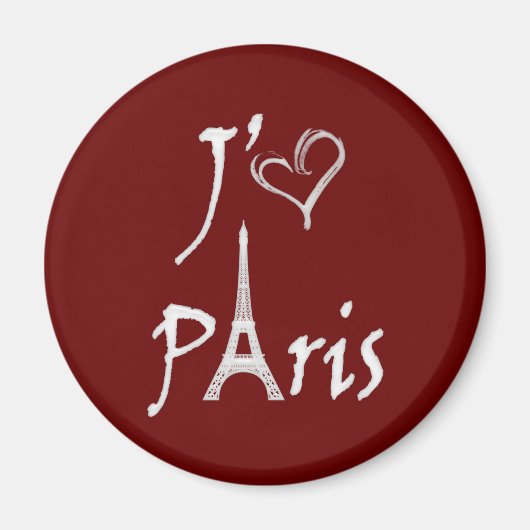 Aimant j'aime (Devant)