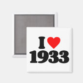 AIMANT J'AIME 1933 (Recto/Verso)