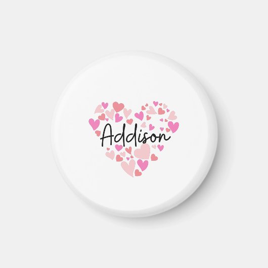 Aimant J'aime Addison (Devant)
