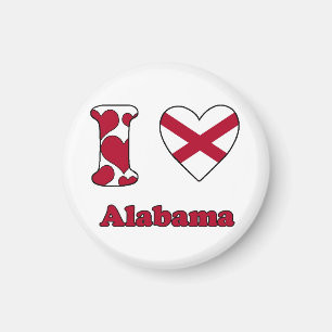 Aimant J'aime Alabama