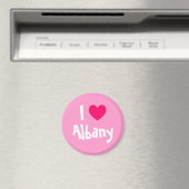 Aimant J'aime Albany (In Situ (Lave-vaisselle))